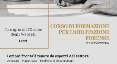 Corso di formazione per l’abilitazione forense